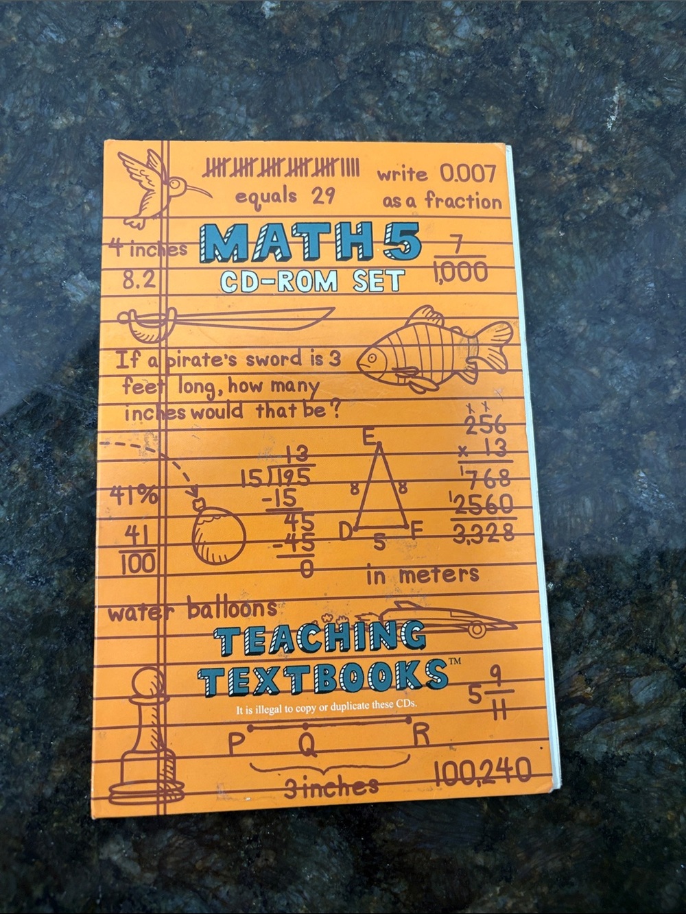 Teaching Textbooks Math 5 Set - Picture 8 of 10